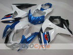 Kit de carénages à injection pour GSX R1000 09-16 - Bleu, blanc - Style d'origine #OYO87905556