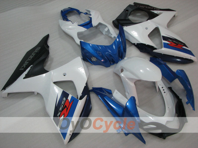Kit de carénages à injection pour GSX R1000 09-16 - Bleu, blanc - Style d'origine #OYO87905556 Image secondaire du produit