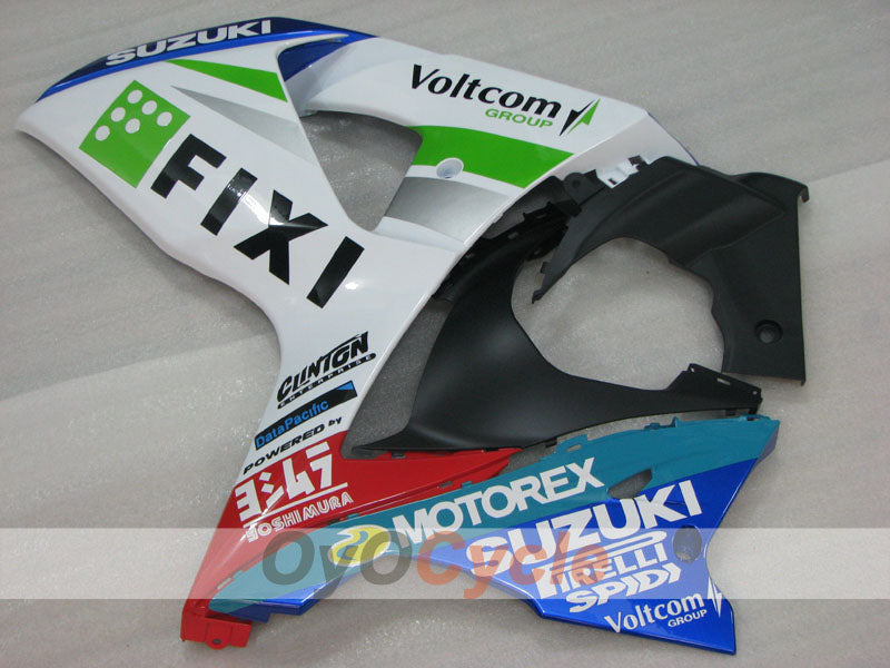 Kit de carénages à injection pour GSX R1000 09-16 - Bleu, blanc - FIXI #OYO87905559