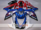 Kit de carénages à injection pour GSX R1000 09-16 - Rouge, bleu - DUNLOP #OYO87905562