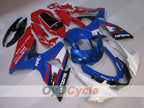 Kit de carénages à injection pour GSX R1000 09-16 - Rouge, bleu - DUNLOP #OYO87905562