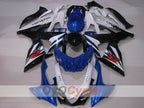 Kit de carénages à injection pour GSX R1000 09-16 - Bleu, blanc, noir - Style d'origine #OYO87905563