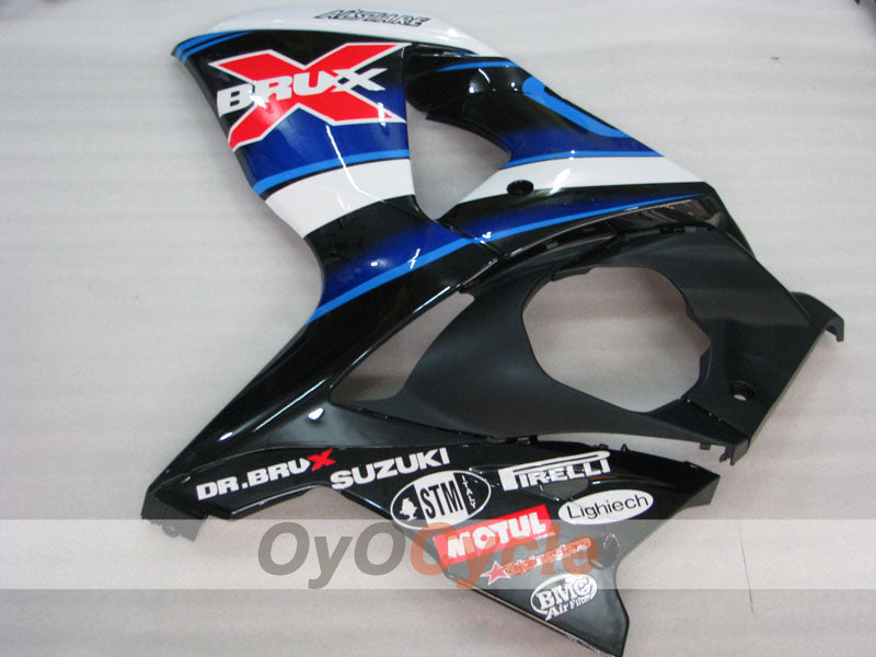 Kit de carénage à injection pour GSX R1000 09-16 - Blanc, Noir - Dark Dog #OYO87905565