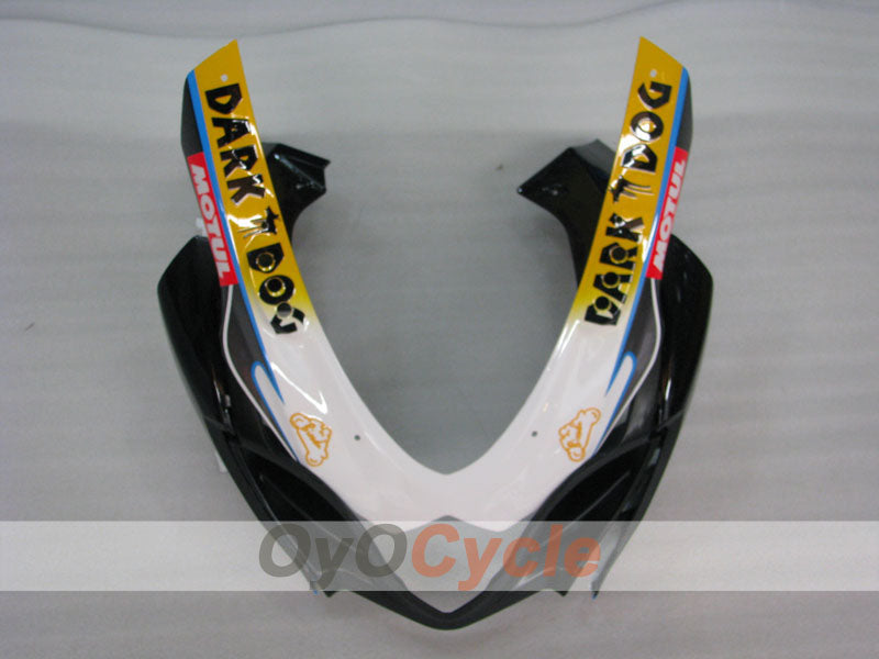 Kit de carénage à injection pour GSX R1000 09-16 - Blanc, Noir - Dark Dog #OYO87905565