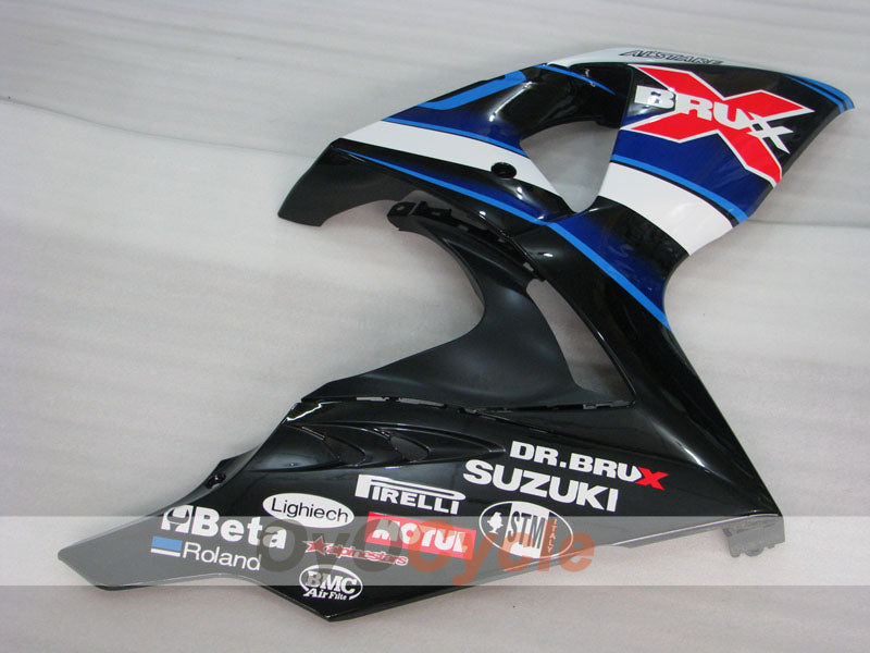 Kit de carénage à injection pour GSX R1000 09-16 - Blanc, Noir - Dark Dog #OYO87905565