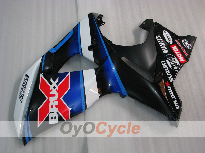 Carénage latéral gauche et droit pour Suzuki 09-16 GSXR1000 #OYO87908878