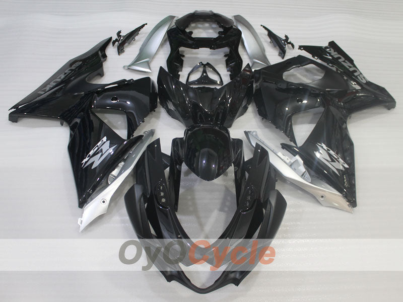 Kit de carénage à injection pour GSX R1000 09-16 - Blanc, Noir - Style d'origine #OYO87905568