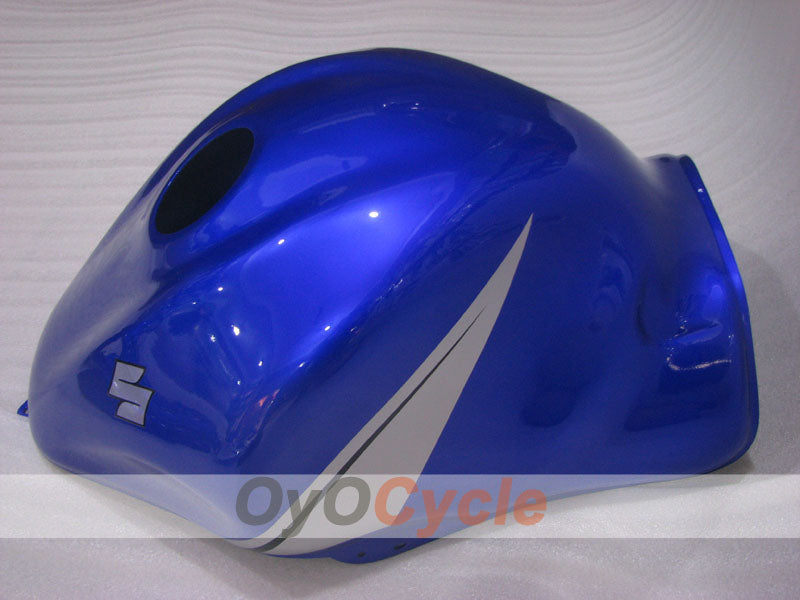 Kit de carénage à injection pour GSXR1300 Hayabusa 08-20 - Bleu, Argent - Style d'origine #OYO87905573