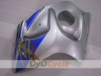 Kit de carénage à injection pour GSXR1300 Hayabusa 08-20 - Bleu, Argent - Style d'origine #OYO87905573