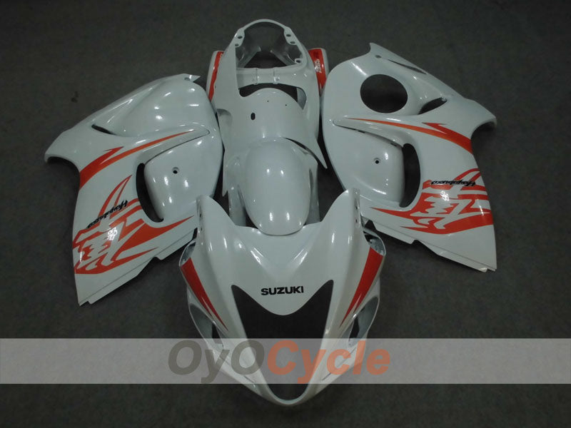 Kit de carénage à injection pour GSXR1300 Hayabusa 08-20 - Rouge, Blanc - Style d'origine #OYO87905577 Image secondaire du produit