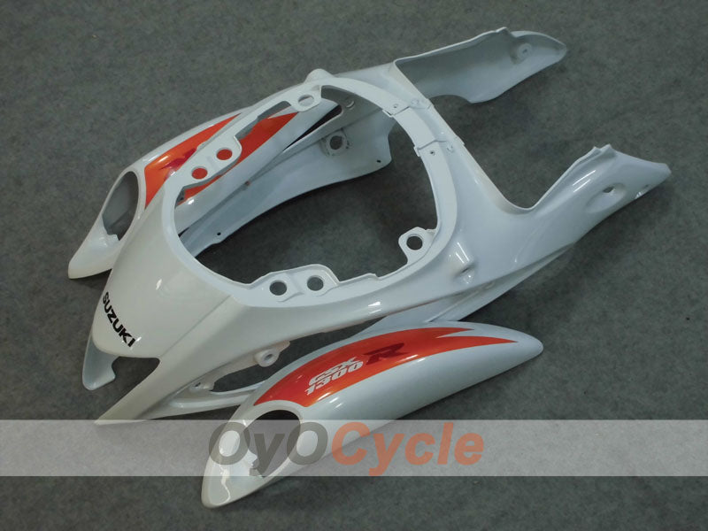 Kit de carénage à injection pour GSXR1300 Hayabusa 08-20 - Rouge, Blanc - Style d'origine #OYO87905577