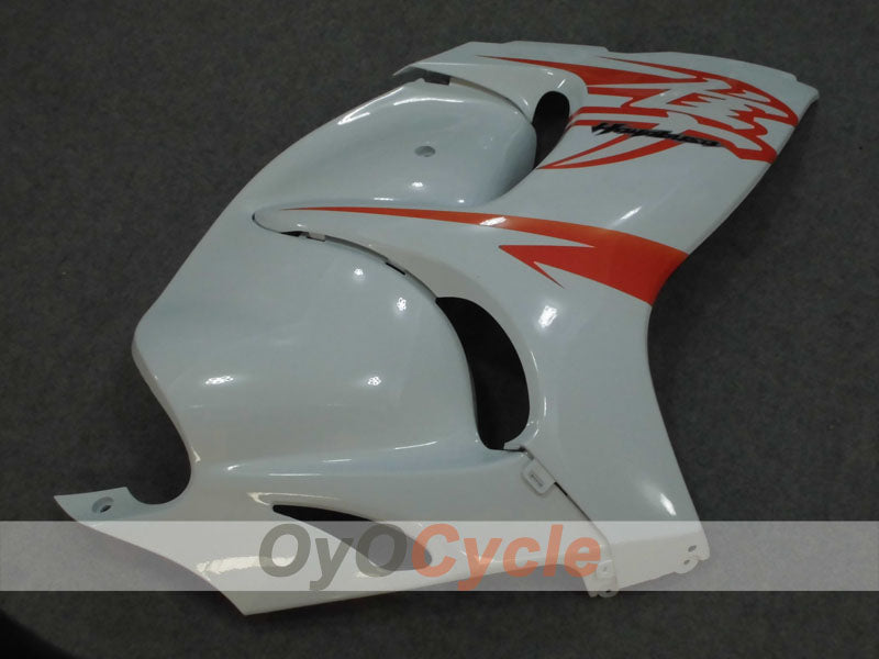 Kit de carénage à injection pour GSXR1300 Hayabusa 08-20 - Rouge, Blanc - Style d'origine #OYO87905577