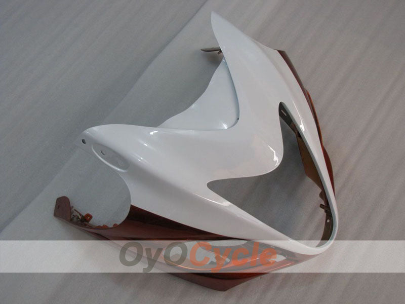 Kit de carénage à injection pour GSXR1300 Hayabusa 08-20 - Rouge, Blanc - Style d'origine #OYO87905578
