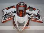 Kit de carénage à injection pour GSXR1300 Hayabusa 08-20 - Rouge, Blanc - Style d'origine #OYO87905578