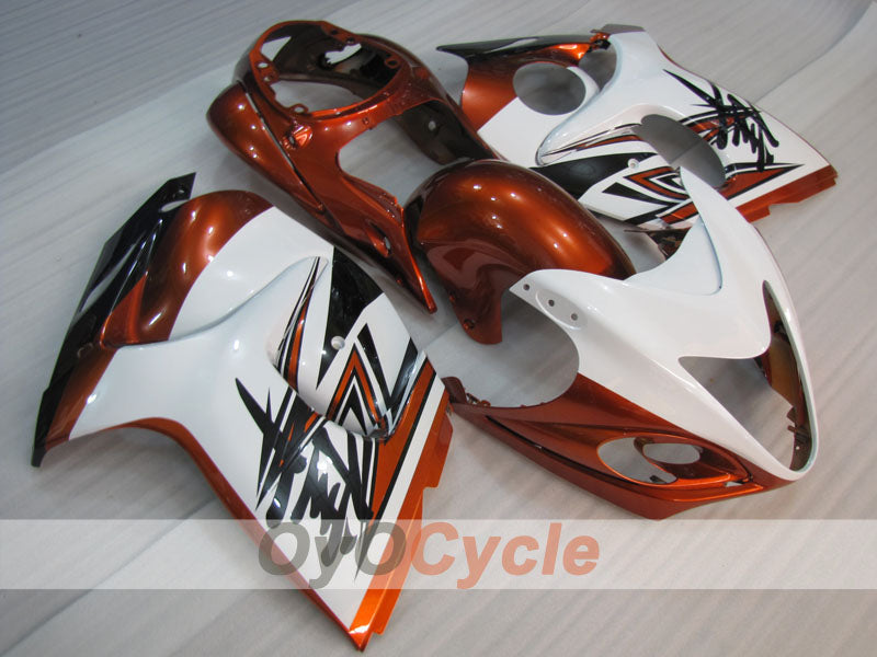 Kit de carénage à injection pour GSXR1300 Hayabusa 08-20 - Rouge, Blanc - Style d'origine #OYO87905578