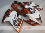 Kit de carénage à injection pour GSXR1300 Hayabusa 08-20 - Rouge, Blanc - Style d'origine #OYO87905578
