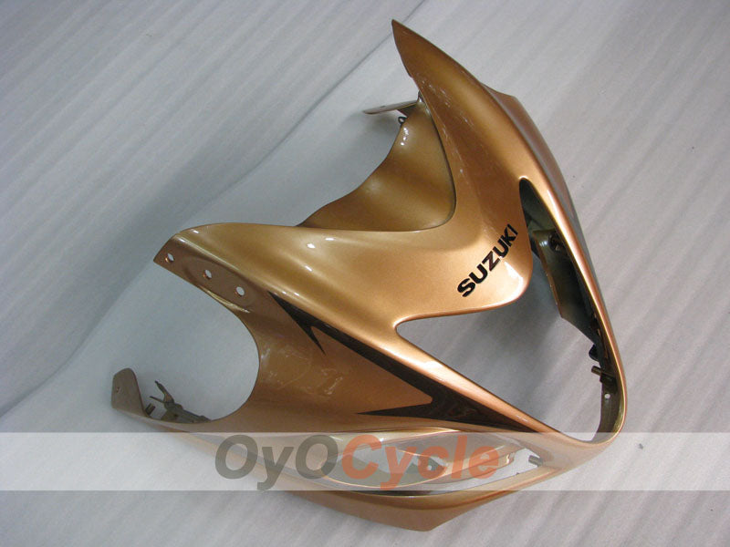 Kit de carénage à injection pour GSXR1300 Hayabusa 08-20 - Noir, Marron - Style d'origine #OYO87905579