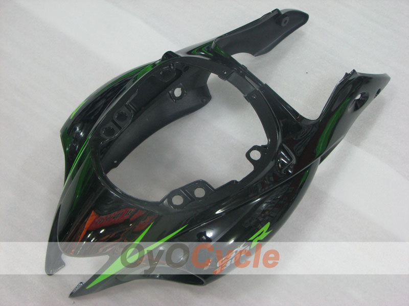 Kit de carénage injecté pour GSXR1300 Hayabusa 08-20 - Vert, noir - Style d'origine #OYO87905581