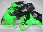Kit de carénage injecté pour GSXR1300 Hayabusa 08-20 - Vert, noir - Style d'origine #OYO87905581