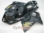 Kit de carénage injecté pour GSXR1300 Hayabusa 08-20 - Noir, mat - Style d'origine #OYO87905582