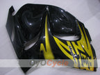 Kit de carénage injecté pour GSXR1300 Hayabusa 08-20 - Noir, doré - Style d'origine #OYO87905583