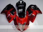 Kit de carénage injecté pour GSXR1300 Hayabusa 08-20 - Rouge, noir - Style d'origine #OYO87905585