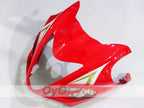 Kit de carénage injecté pour GSXR1300 Hayabusa 08-20 - Rouge, blanc - Style d'origine #OYO87905586