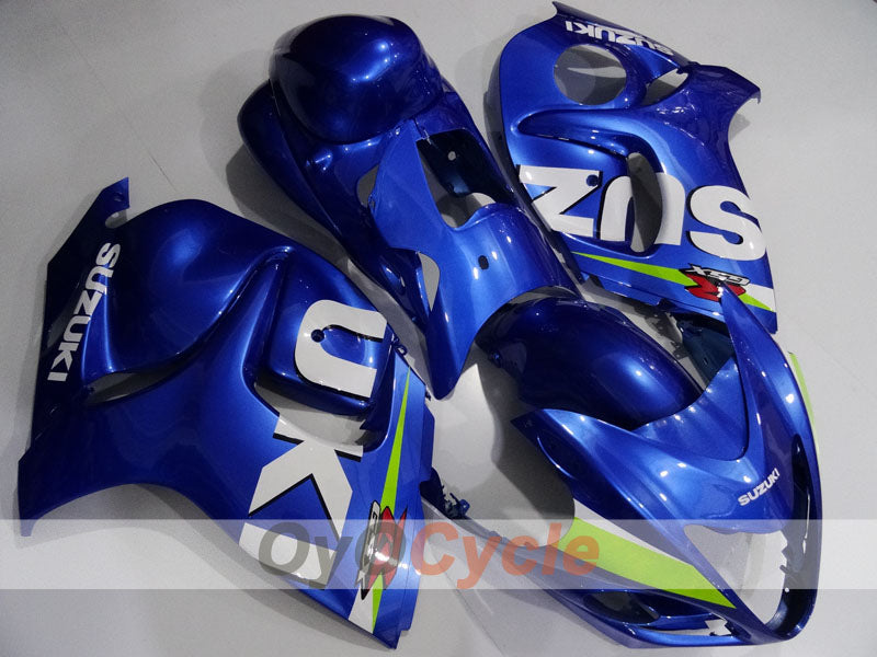 Kit de carénage injecté pour GSXR1300 Hayabusa 08-20 - Bleu - Style d'origine #OYO87905587