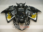 Kit de carénage injecté pour GSXR1300 Hayabusa 08-20 - Noir - Style d'origine #OYO87905588