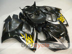 Kit de carénage injecté pour GSXR1300 Hayabusa 08-20 - Noir - Style d'origine #OYO87905588