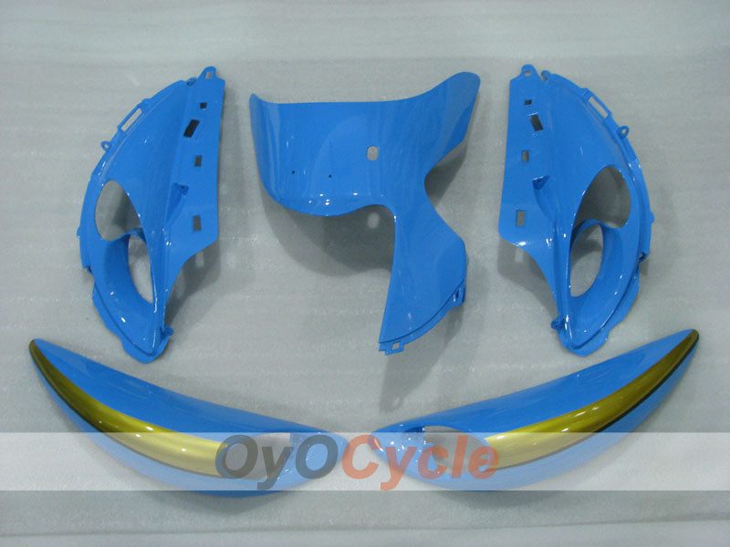 Kit de carénage injecté pour GSXR1300 Hayabusa 08-20 - Bleu - Rizla+ #OYO87905589