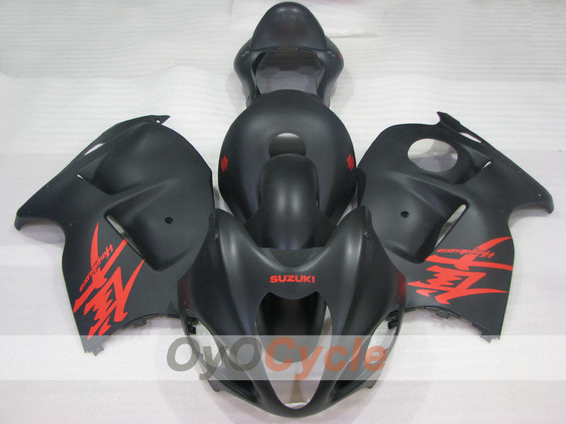 Kit de carénage à injection pour GSXR1300 Hayabusa 99-07 - Noir, mat - Style d’origine #OYO87905593