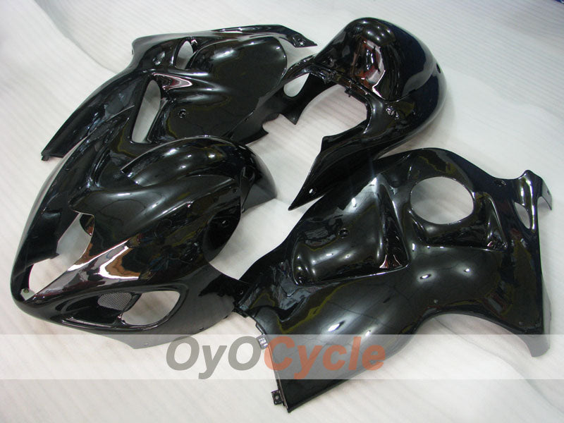 Kit de carénage à injection pour GSXR1300 Hayabusa 99-07 - Noir - Sans autocollant / décoration, style d’origine #OYO87905594
