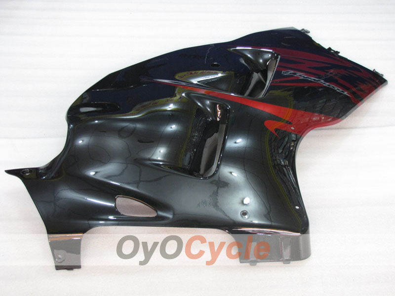 Kit de carénage à injection pour GSXR1300 Hayabusa 99-07 - Noir - Style d’origine #OYO87905595