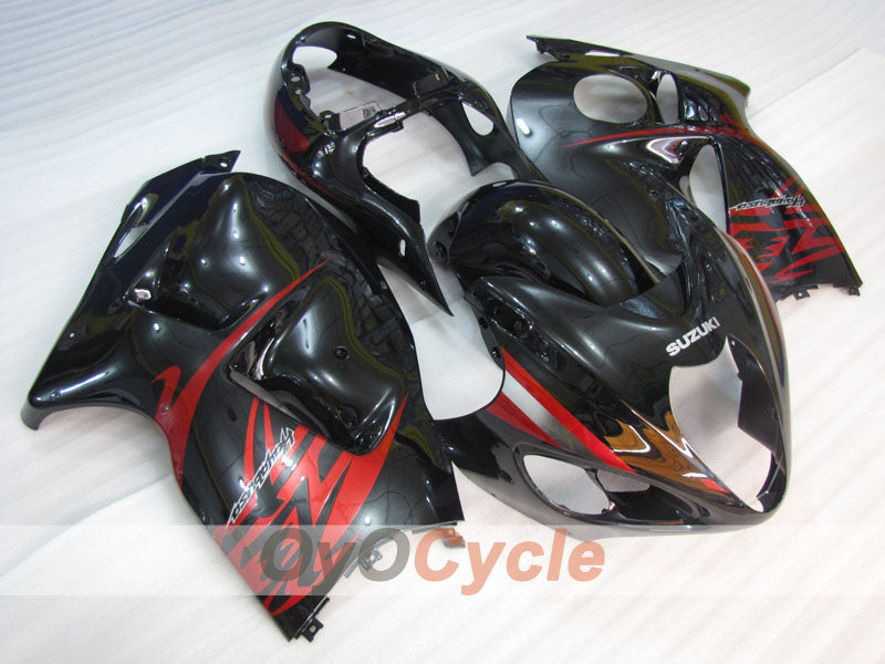 Kit de carénage à injection pour GSXR1300 Hayabusa 99-07 - Noir - Style d’origine #OYO87905595