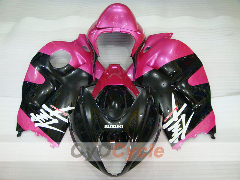 Kit de carénage à injection pour GSXR1300 Hayabusa 99-07 - Noir, rose - Style d’origine #OYO87905596 Image secondaire du produit