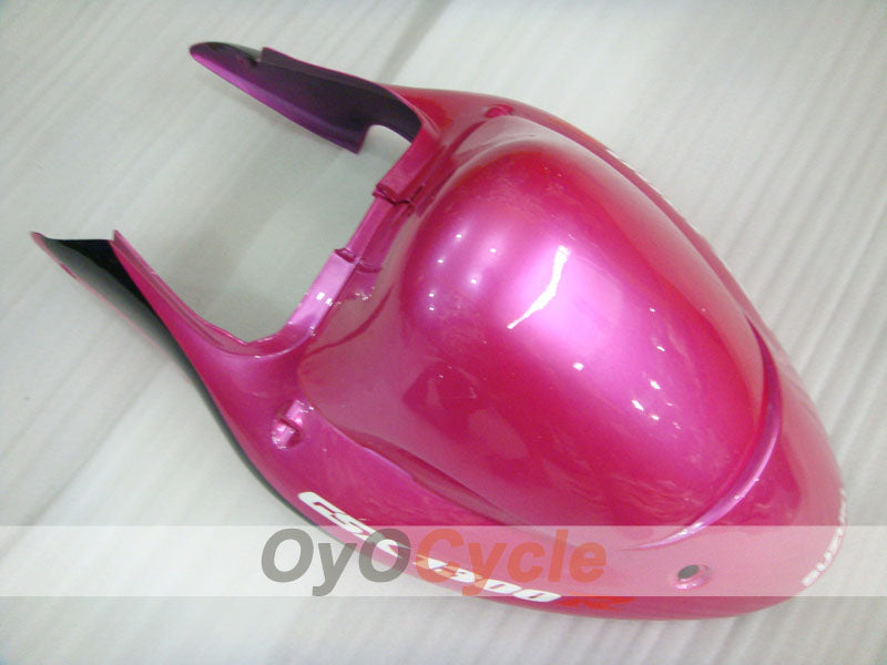 Kit de carénage à injection pour GSXR1300 Hayabusa 99-07 - Noir, rose - Style d’origine #OYO87905596