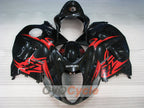 Kit de carénage à injection pour GSXR1300 Hayabusa 99-07 - Noir - Style d’origine #OYO87905597