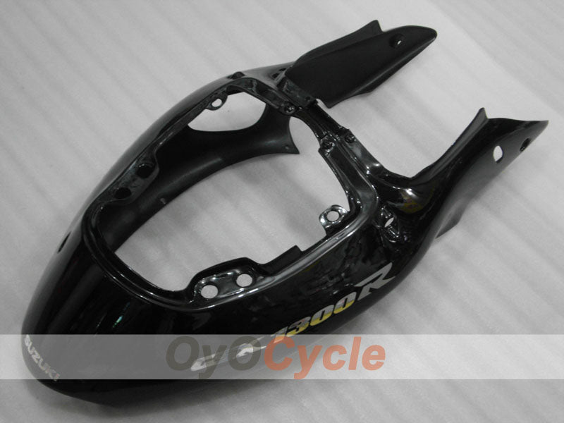 Kit de carénage à injection pour GSXR1300 Hayabusa 99-07 - Noir, gris - Style d’origine #OYO87905598