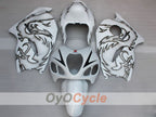 Kit de carénage à injection pour GSXR1300 Hayabusa 99-07 - Blanc, noir - Style d’origine, personnalisable #OYO87905600