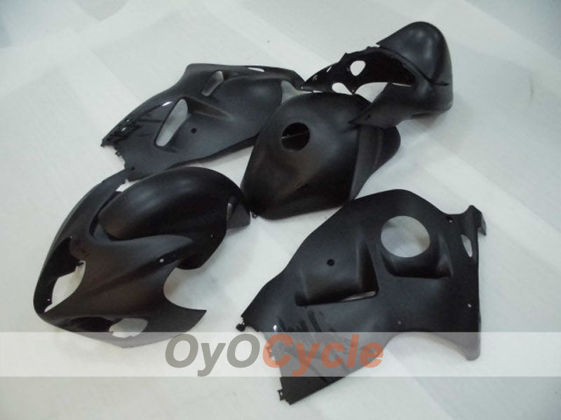 Kit de carénage à injection pour GSXR1300 Hayabusa 99-07 - Noir, mat - Sans autocollant / décoration, style d’origine, personnalisable #OYO87905601