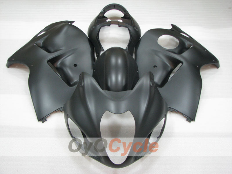 Kit de carénage à injection pour GSXR1300 Hayabusa 99-07 - Noir, mat - Sans autocollant / décoration, style d’origine, personnalisable #OYO87905602