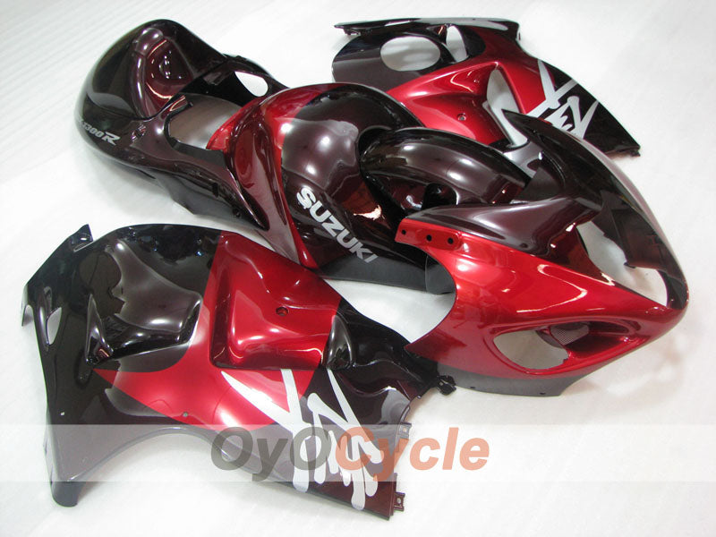 Kit de carénage à injection pour GSXR1300 Hayabusa 99-07 - Rouge, marron - Style d’origine #OYO87905603 Image principale du produit
