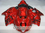 Kit de carénage à injection pour GSXR1300 Hayabusa 99-07 - Rouge - Style d’origine #OYO87905604