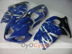 Kit de carénages injectés pour GSXR1300 Hayabusa 99-07 - Bleu - Style d'origine #OYO87905605