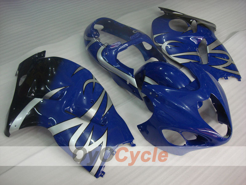 Kit de carénages injectés pour GSXR1300 Hayabusa 99-07 - Bleu - Style d'origine #OYO87905605 Image principale du produit