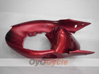 Kit de carénages injectés pour GSXR1300 Hayabusa 99-07 - Rouge, noir - Style d'origine #OYO87905606