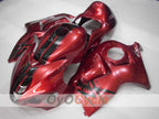 Kit de carénages injectés pour GSXR1300 Hayabusa 99-07 - Rouge, noir - Style d'origine #OYO87905606