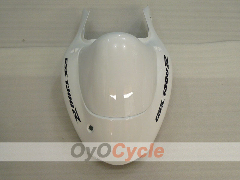 Kit de carénages injectés pour GSXR1300 Hayabusa 99-07 - Blanc, noir - Flammes #OYO87905607
