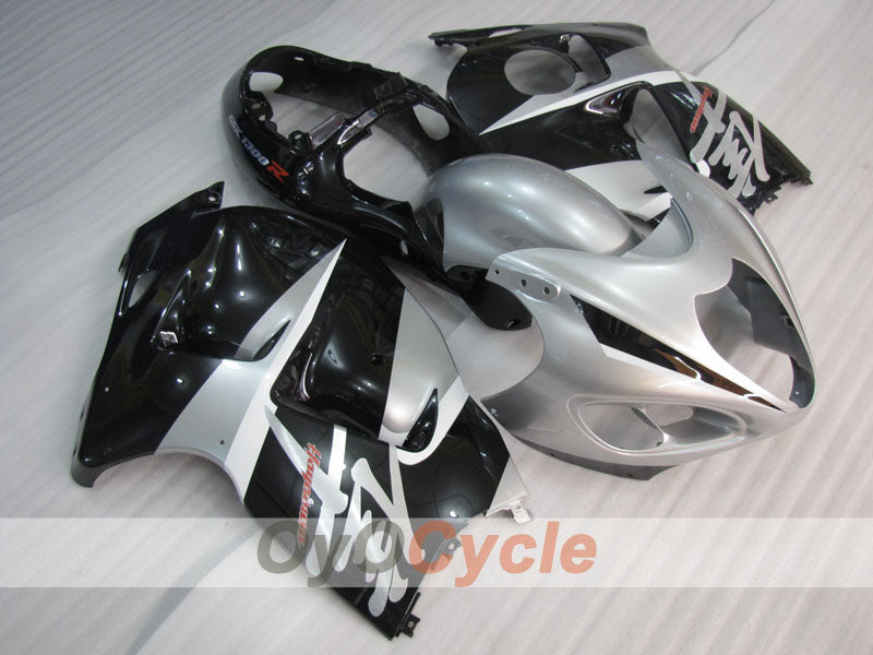 Kit de carénages injectés pour GSXR1300 Hayabusa 99-07 - Noir, argent - Style d'origine #OYO87905608 Image secondaire du produit
